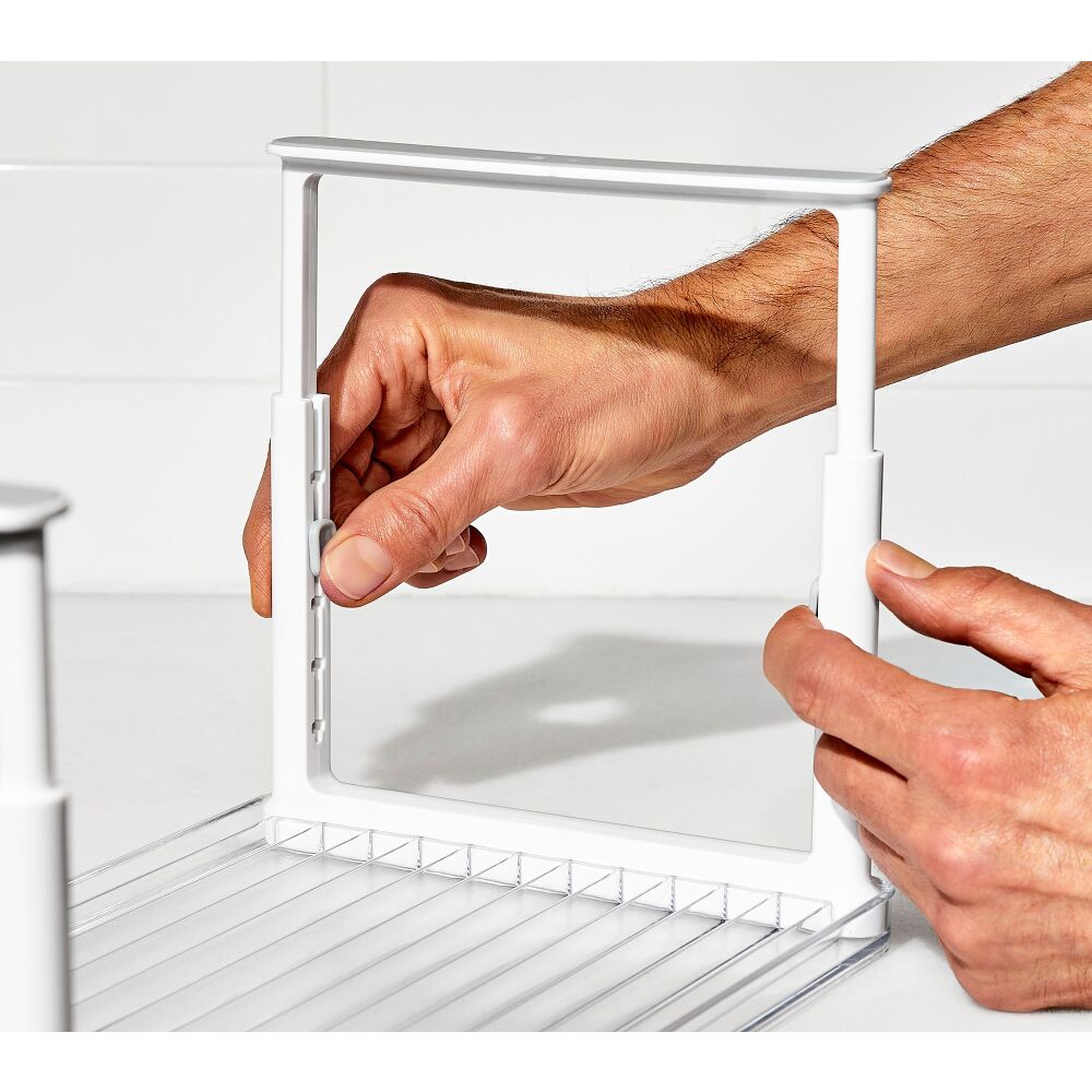 Adjustable Refrigerator Shelf Riser Z6