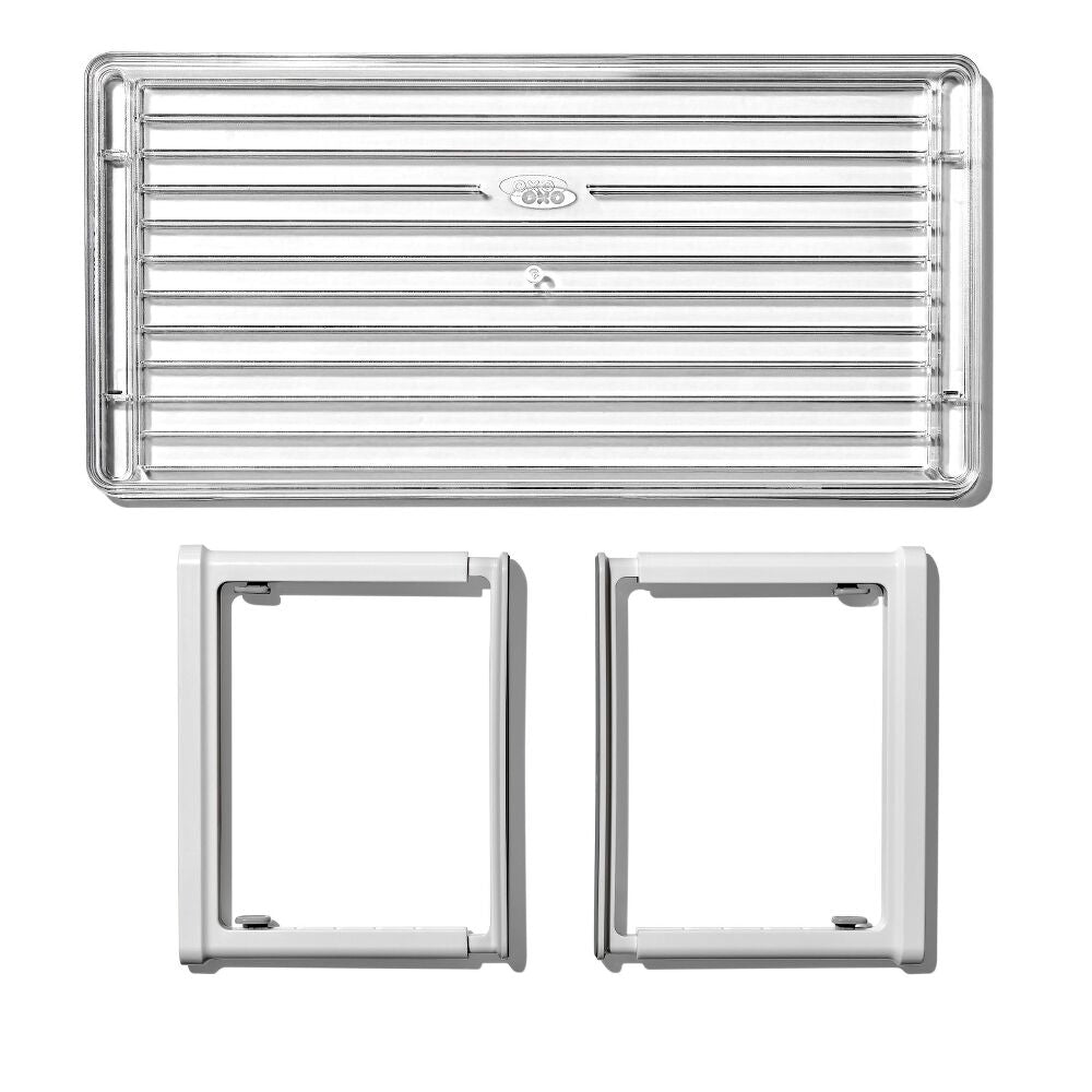 Adjustable Refrigerator Shelf Riser W1