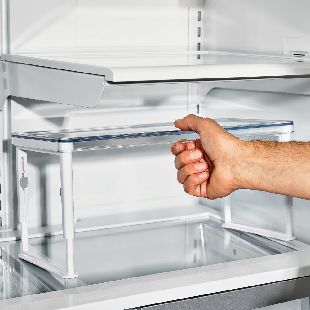 Adjustable Refrigerator Shelf Riser Z6