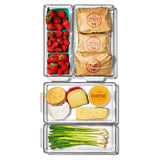 4 Piece Refrigerator Storage Bin Starter Set A3