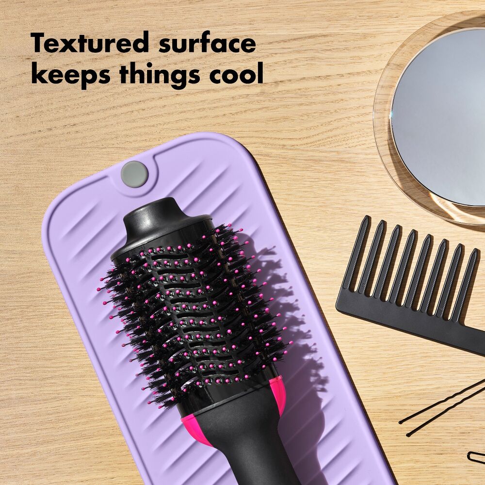 Hot Styling Tool Mat - Lavender O4