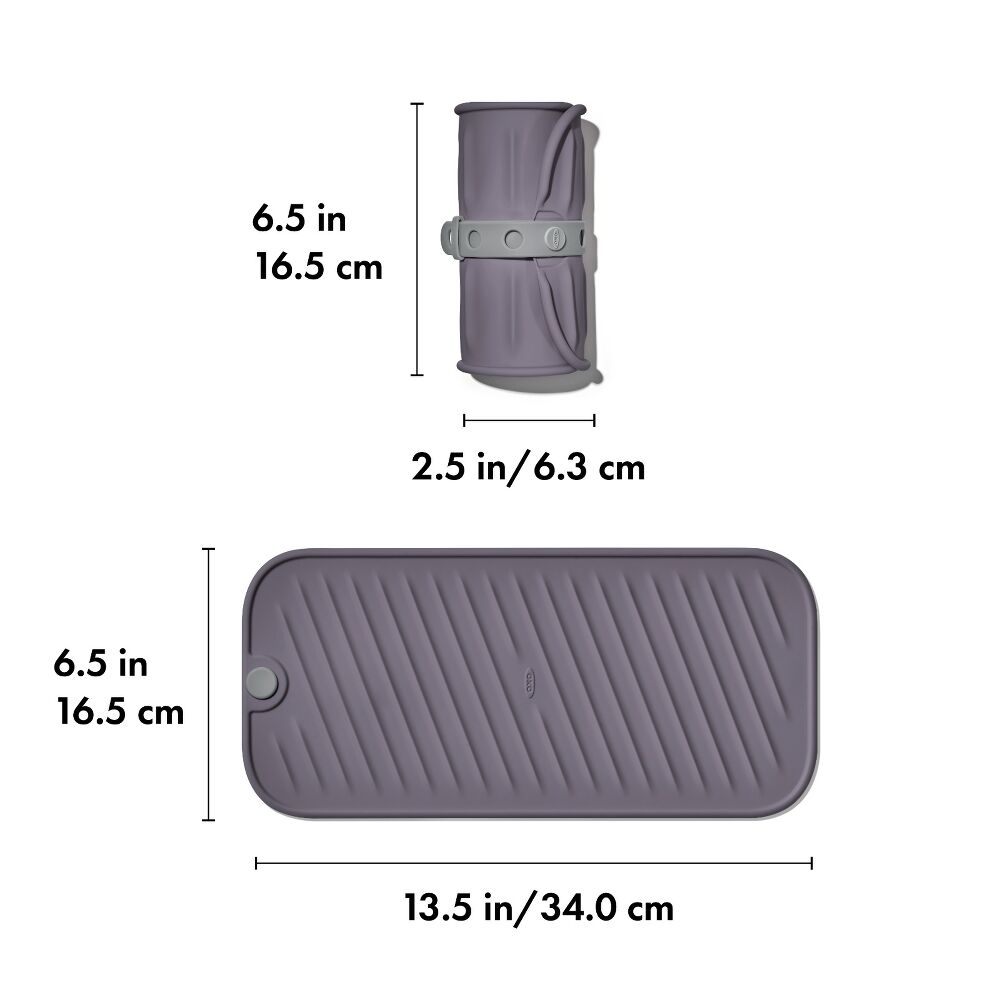 Hot Styling Tool Mat - Gray Z3
