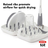 On-the-Go Drying Rack with Bottle Brush Y6