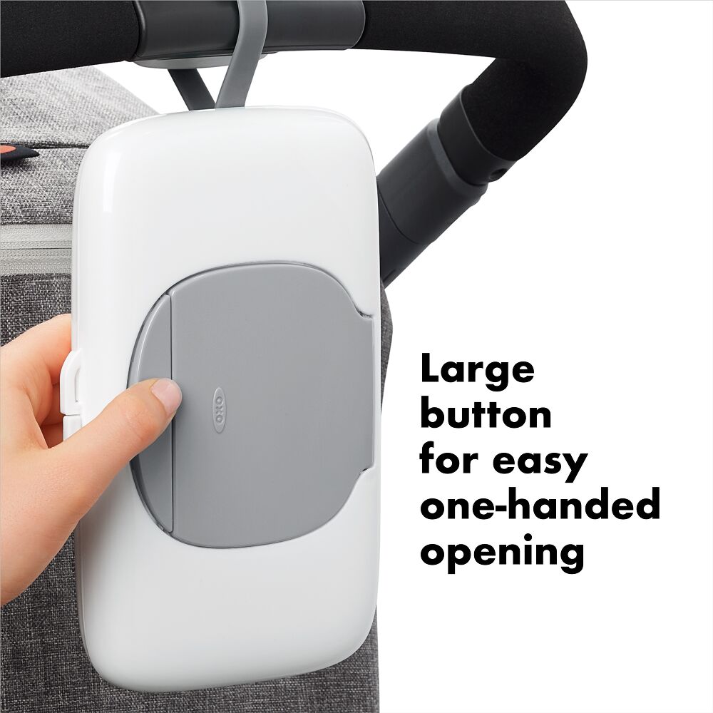 OXO TOT 2-Pack On-the-Go Wipes Dispenser, Gray Q4