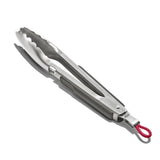 OXO Outdoor 10.5in Camp Stove Tongs with Bottle Opener D6