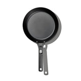 Carbon Steel With Removable Handle 10in Pan K8