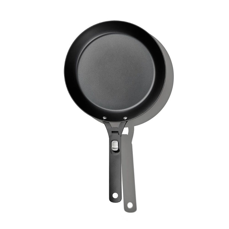 Carbon Steel With Removable Handle 10in Pan K8
