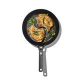 Outdoor 12-inch Carbon Steel Pan with Removable Handle O2