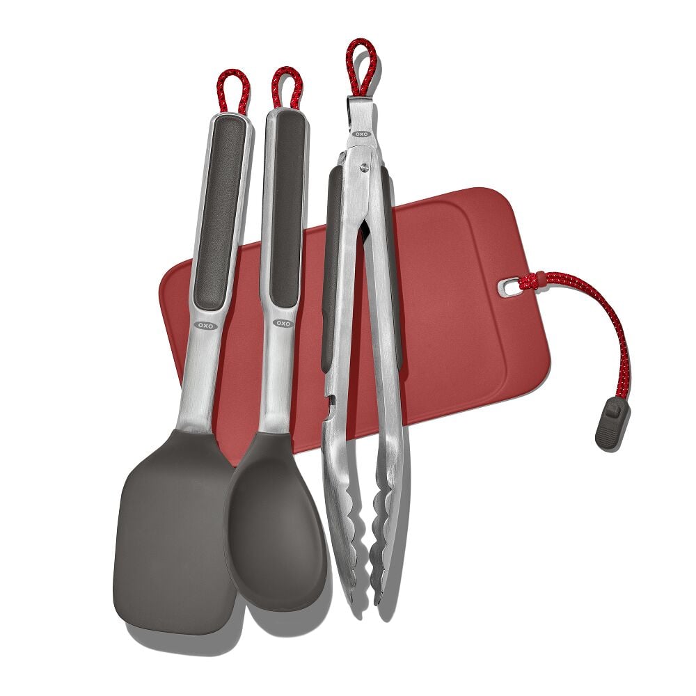 OXO Outdoor 4 -Piece Camp Stove Cooking Set S4
