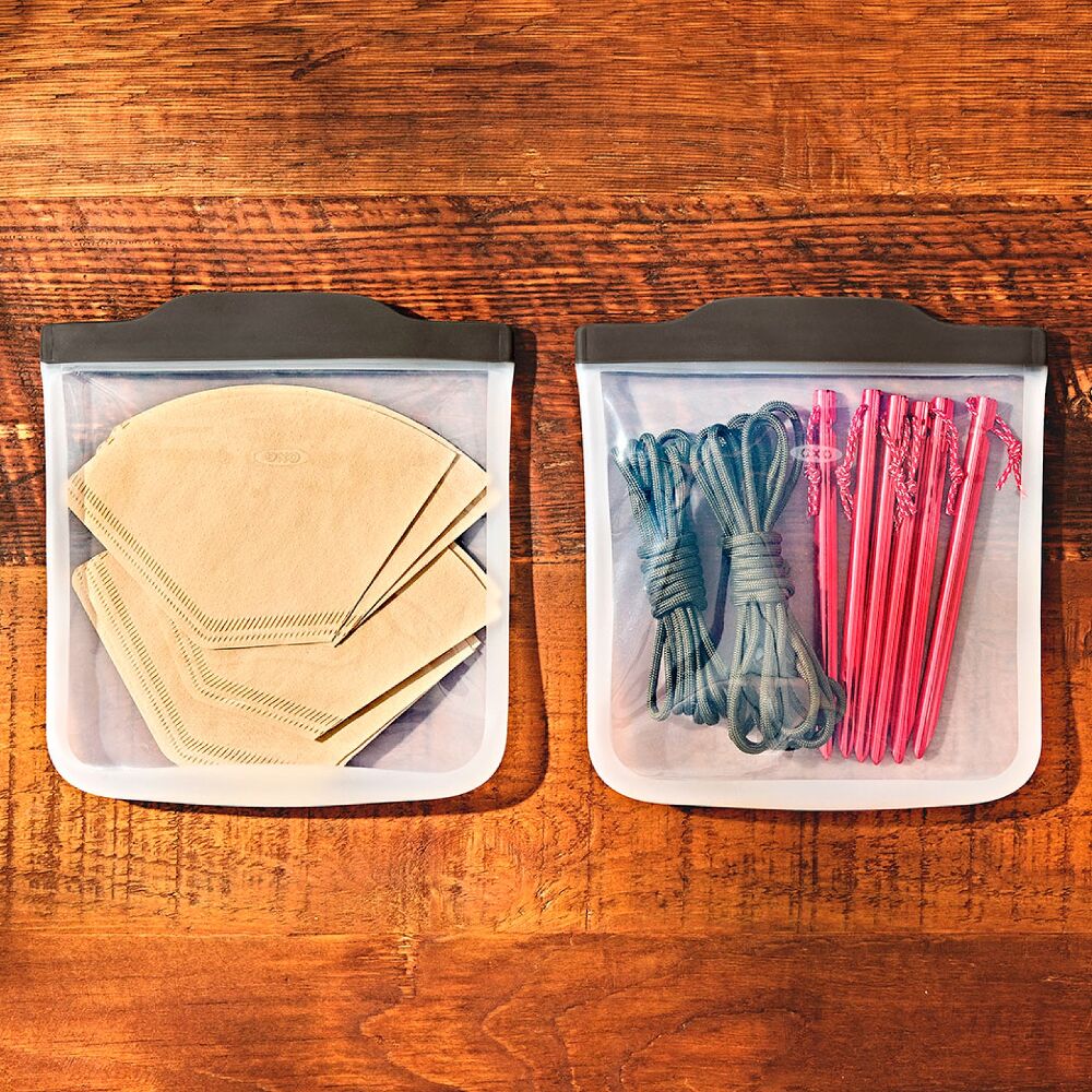 Outdoor Silicone Reusable Sandwich Bag (28 oz) M9