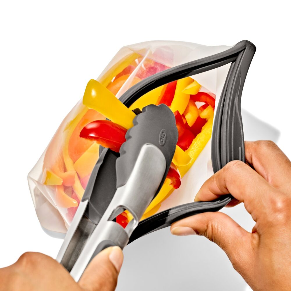 Outdoor Silicone Reusable Stand Up Bag Quart (32 oz) K3