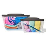 Outdoor Silicone Reusable Stand Up Bag Half Gallon (64 oz) E8