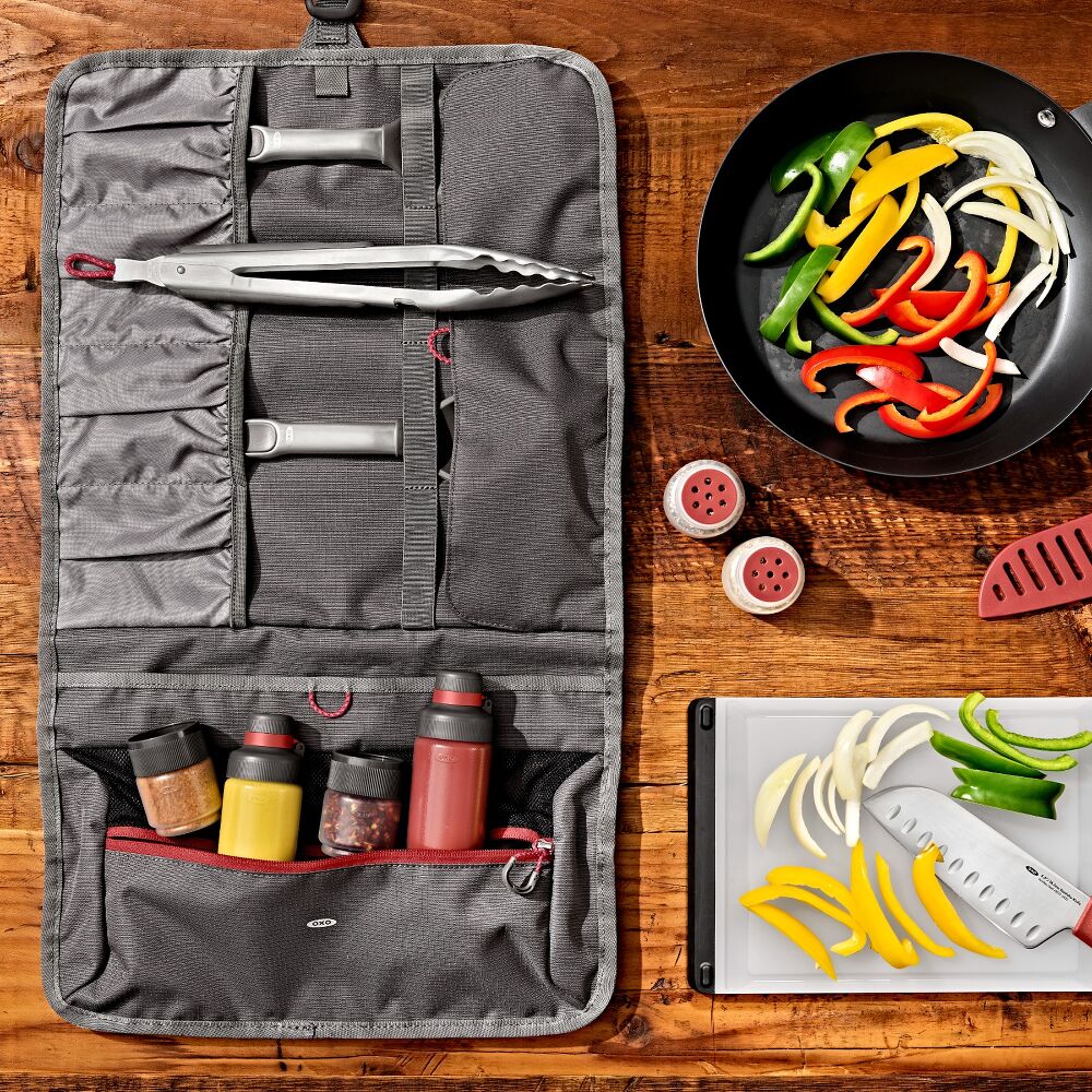 Outdoor Camp Kitchen Tool Roll V9