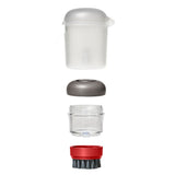 Outdoor Soap Dispensing Dish Brush with Storage Case Y5