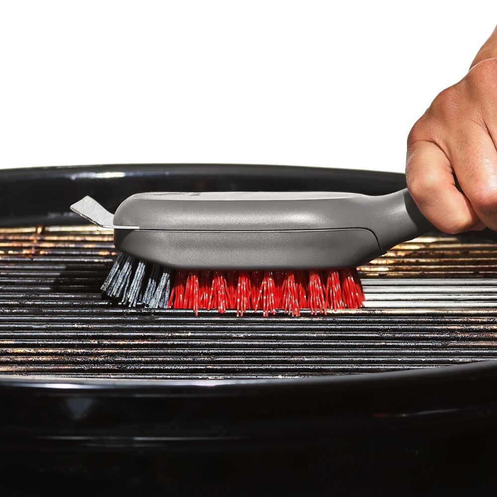 Outdoor Nylon Grill Brush Set of 2 Replacement Heads N3