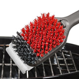 Outdoor Nylon Grill Brush Set of 2 Replacement Heads N3