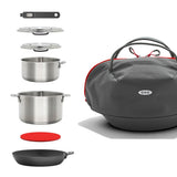 Outdoor Camp Cookware Set with Travel Bag D5