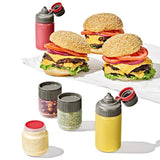 Outdoor 7-Piece Spice Shaker & Squeeze Bottle Set M6