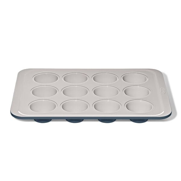 Non-Stick Pro Ceramic Coated Metal Bakeware 12 Cup Muffin Pan C0