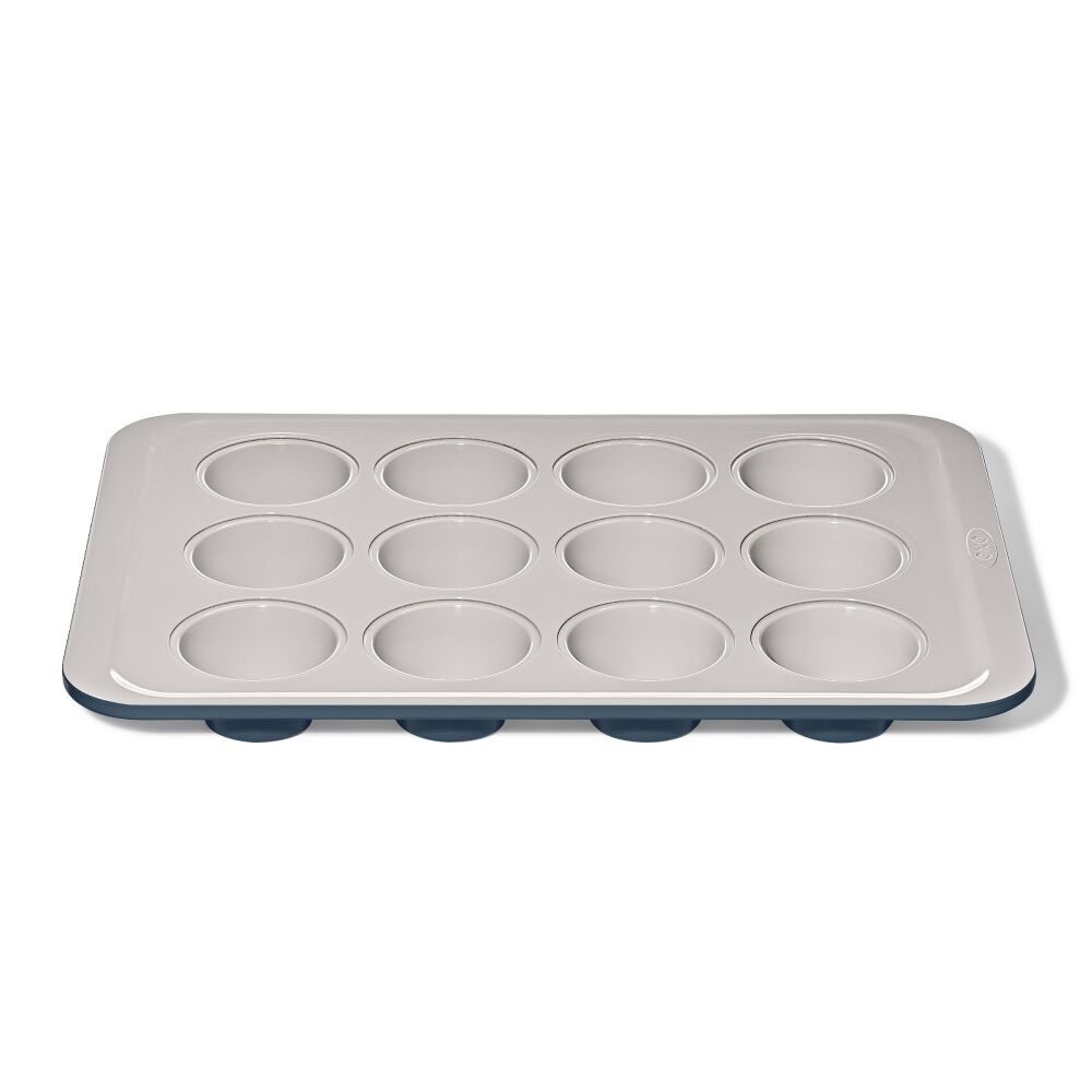 Non-Stick Pro Ceramic Coated Metal Bakeware 12 Cup Muffin Pan Y9