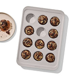 Non-Stick Pro Ceramic Coated Metal Bakeware 12 Cup Muffin Pan C0