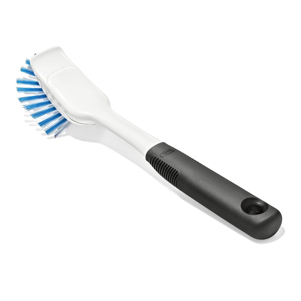 Nylon Bristle Dish Brush with Refills W2