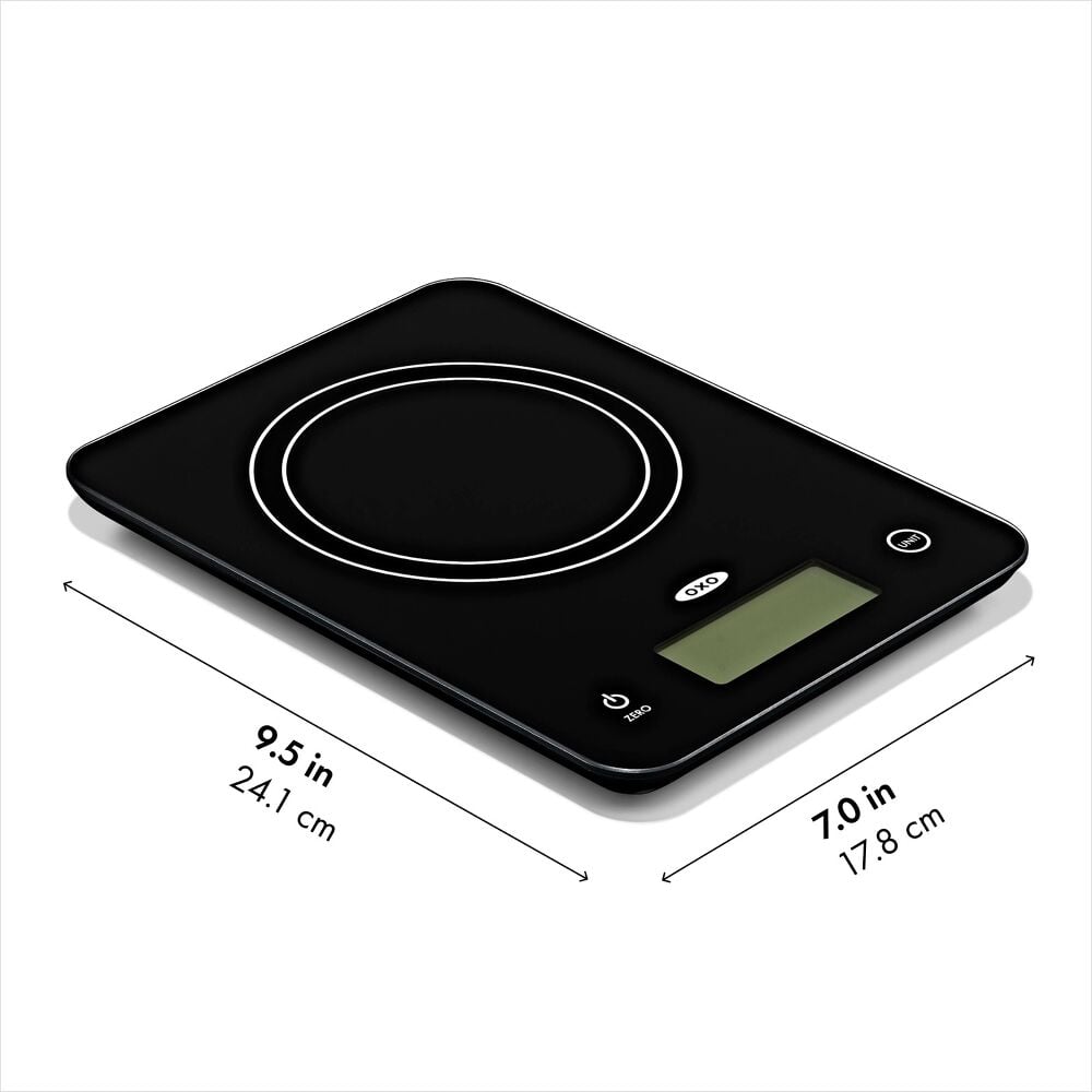OXO Good Grips 22 lb Everyday Glass Food Scale R7