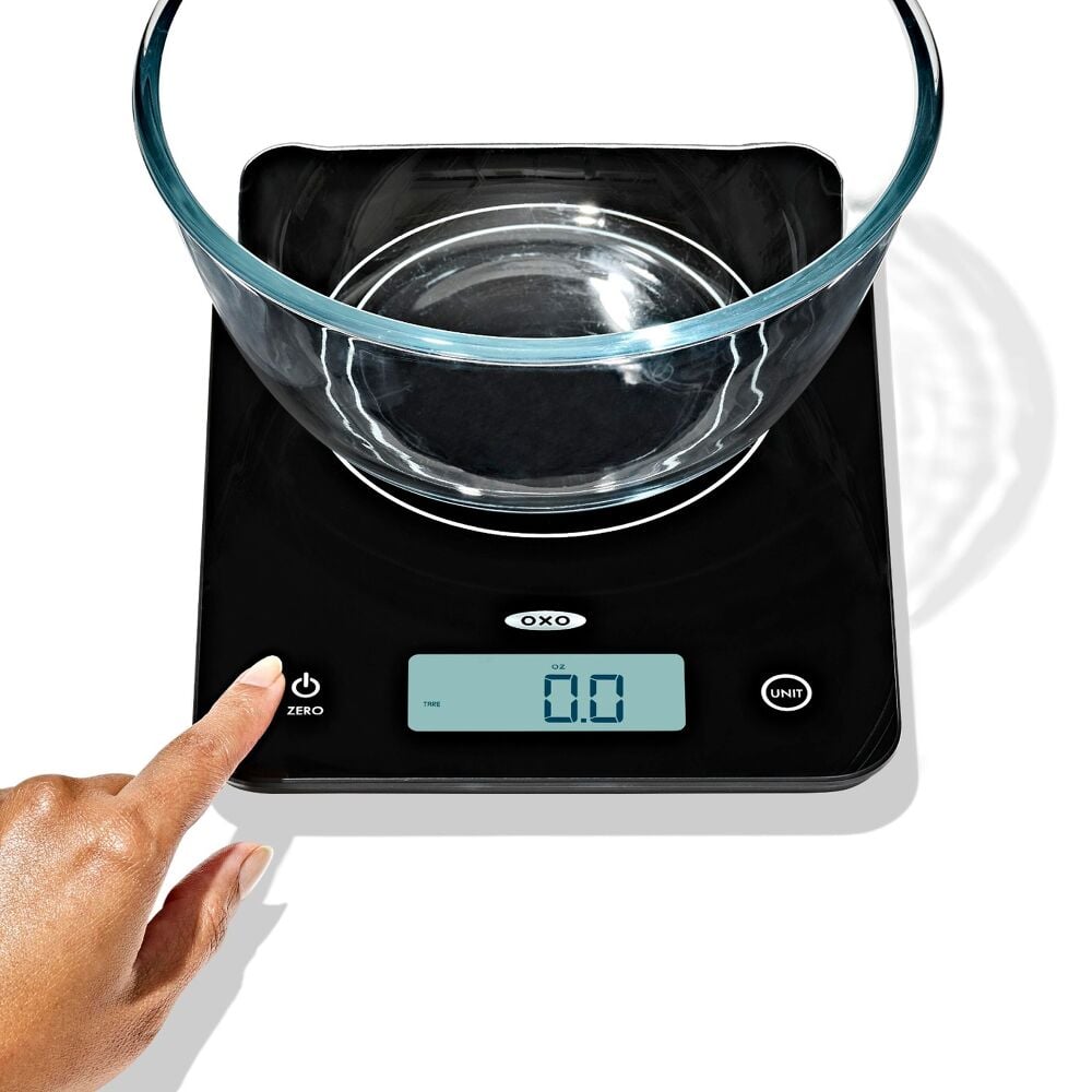 OXO Good Grips 22 lb Everyday Glass Food Scale R7