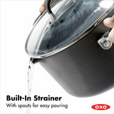 Non-Stick 6-Quart Stock Pot with Lid E4