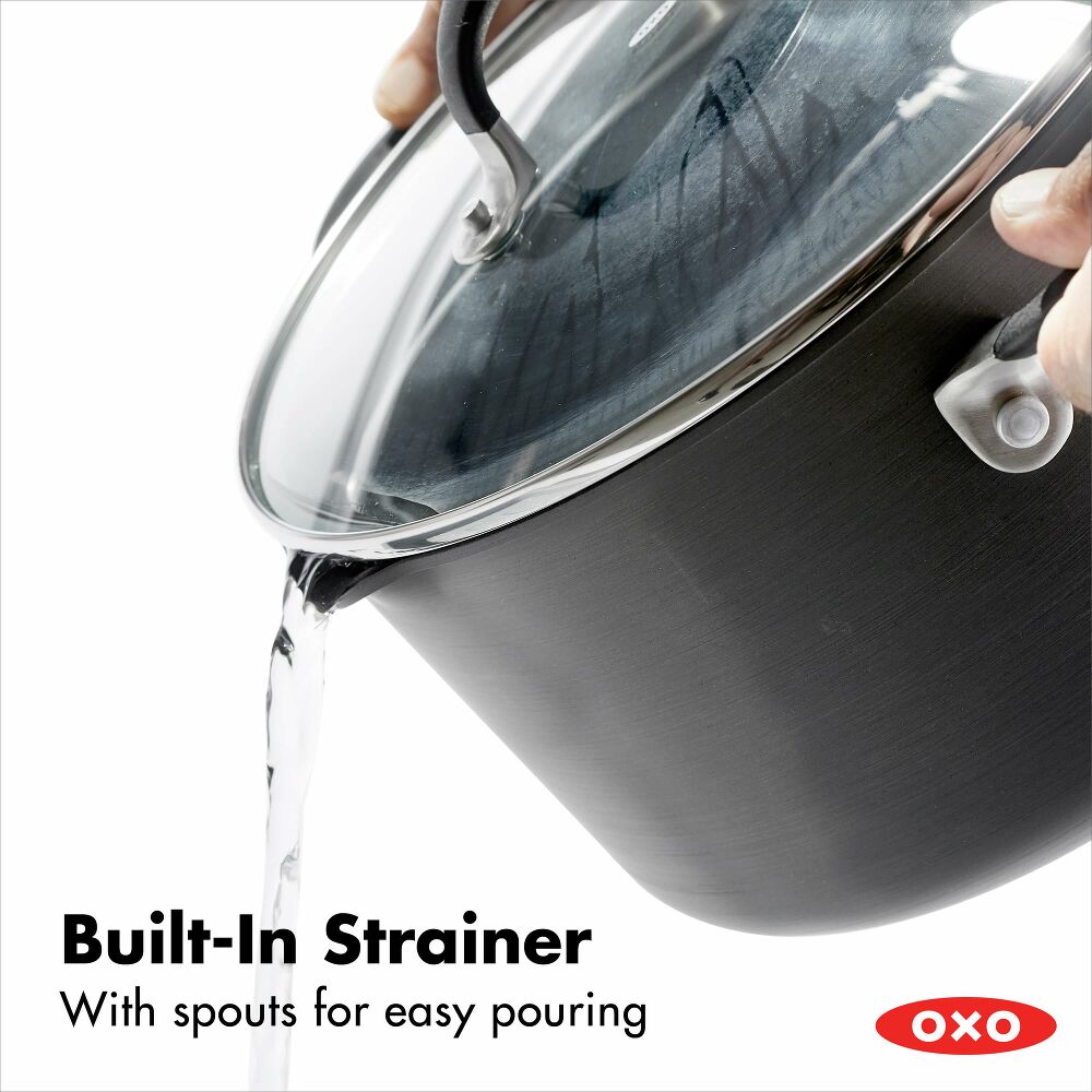 Non-Stick 6-Quart Stock Pot with Lid E4