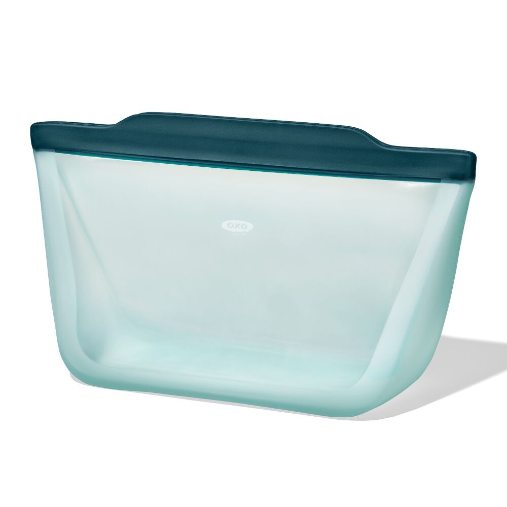 Silicone Reusable Bag - Stand-Up Half Gallon (64 oz) - Lagoon I3