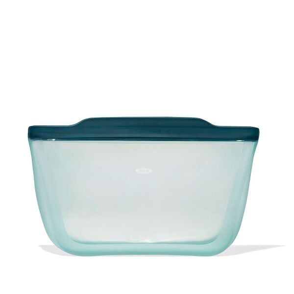 Silicone Reusable Bag - Stand-Up Half Gallon (64 oz) - Lagoon I3