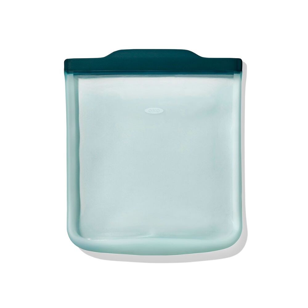 Silicone Reusable Bag - 4 Piece Starter Set - Oat/Lagoon L8
