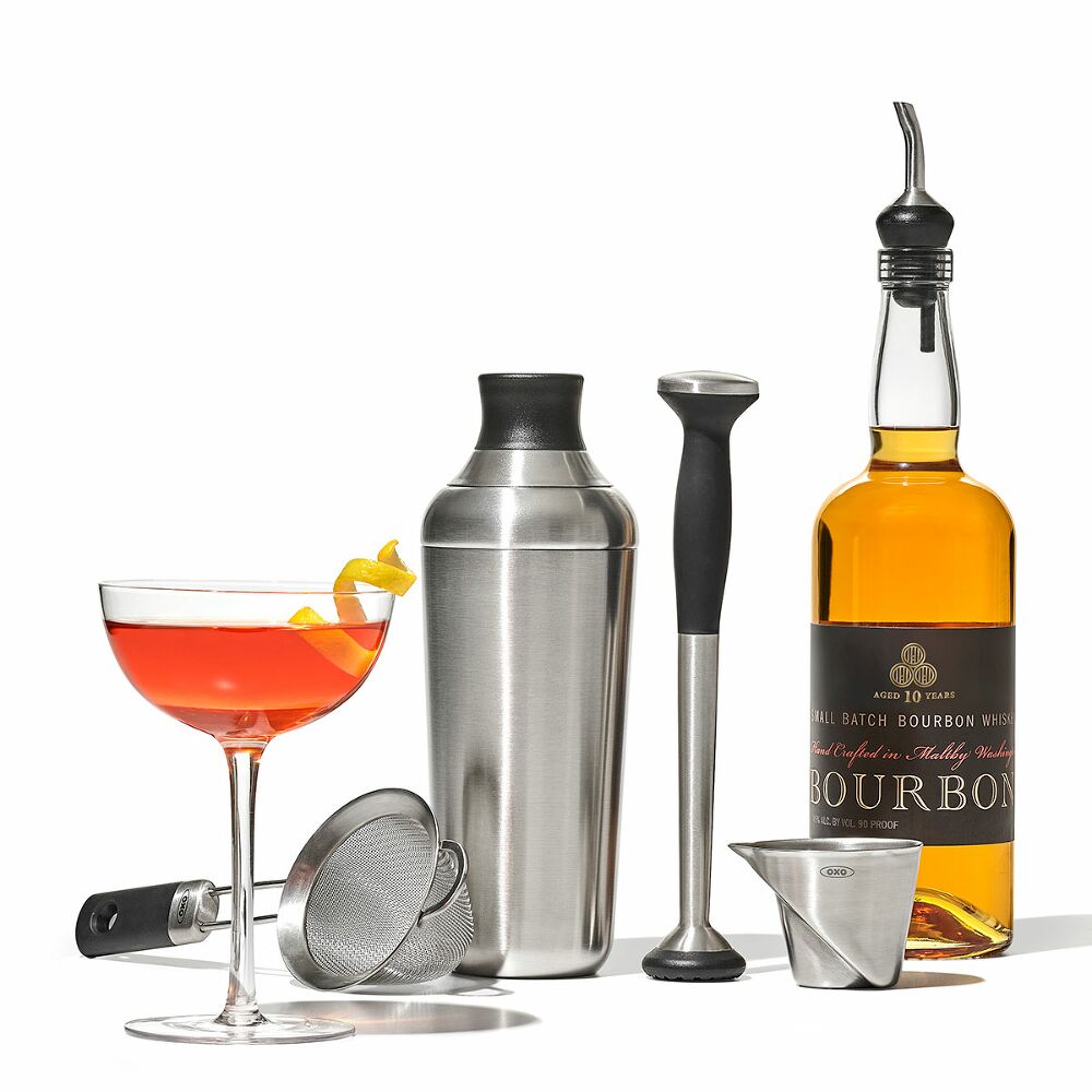 Steel 6-Piece Barware Set A5