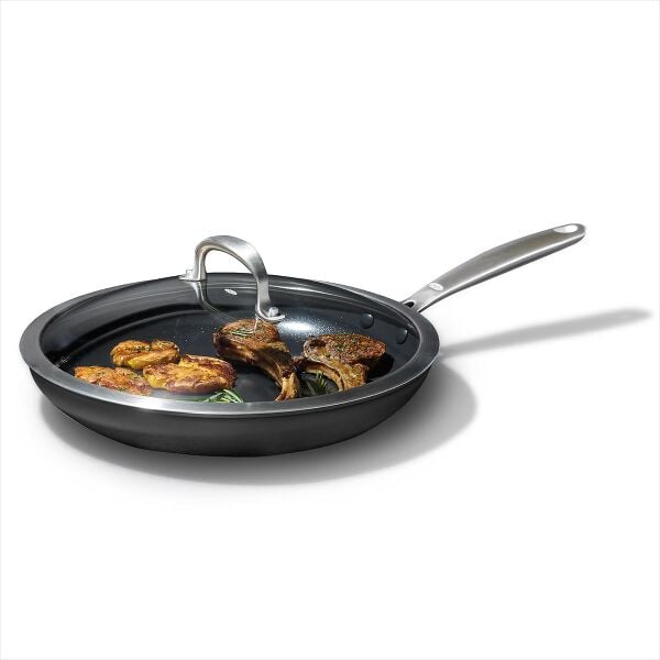 OXO Enhanced Non-Stick 12-Inch Frypan with Lid N6