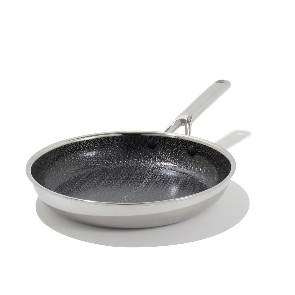 Trident Hybrid Non-Stick Stainless Steel 10 in Fry Pan H0