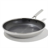 Trident Hybrid Non-Stick Stainless Steel 12 in Fry Pan S2