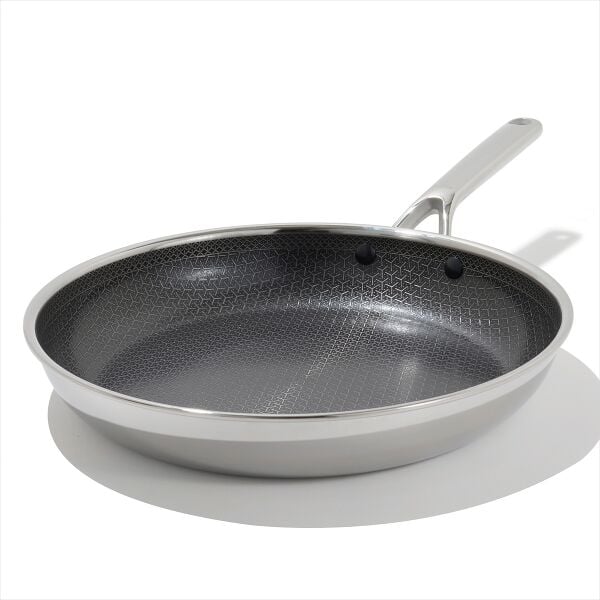 Trident Hybrid Non-Stick Stainless Steel 12 in Fry Pan S2