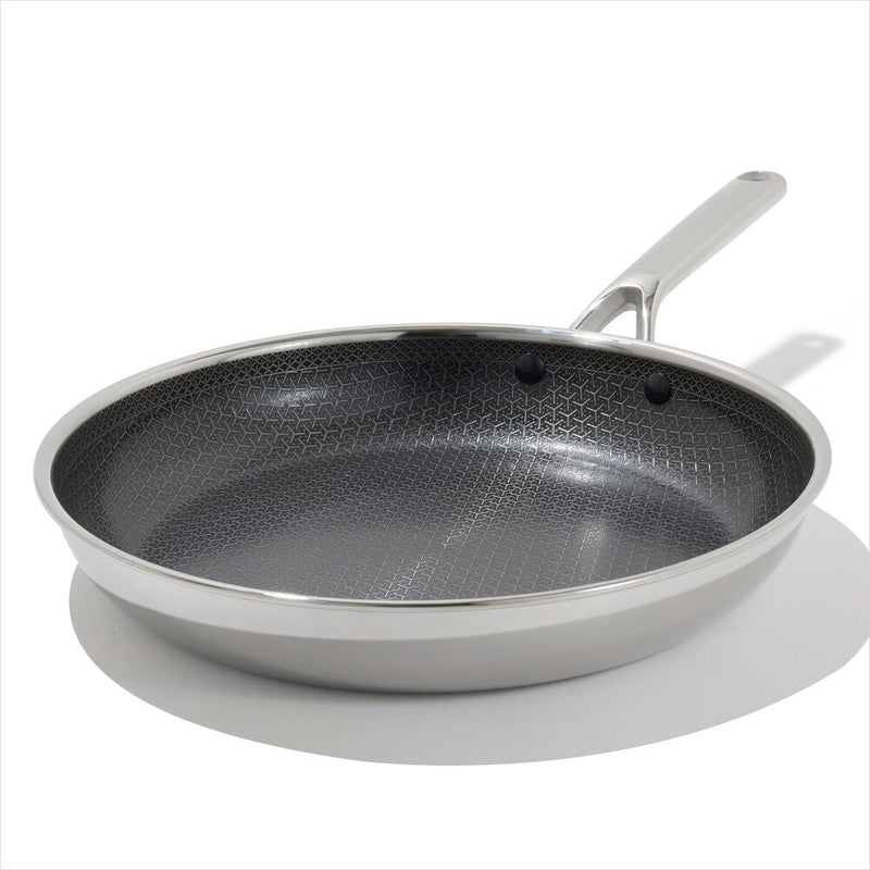 Trident Hybrid Non-Stick Stainless Steel 12 in Fry Pan S2