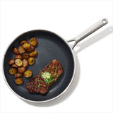 Trident Hybrid Non-Stick Stainless Steel 12 in Fry Pan S2