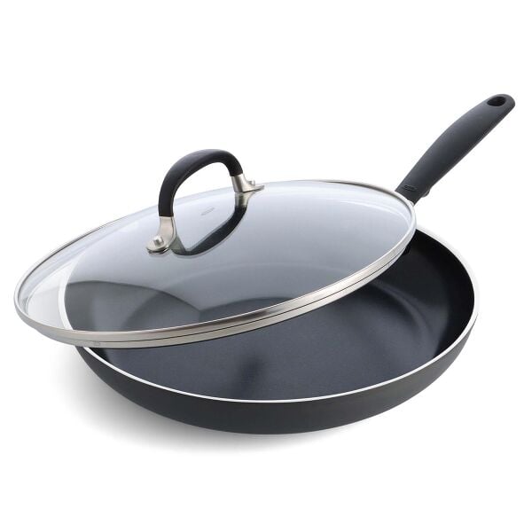 Non-Stick Pro Every Day 12 Inch Frypan with Lid Q2