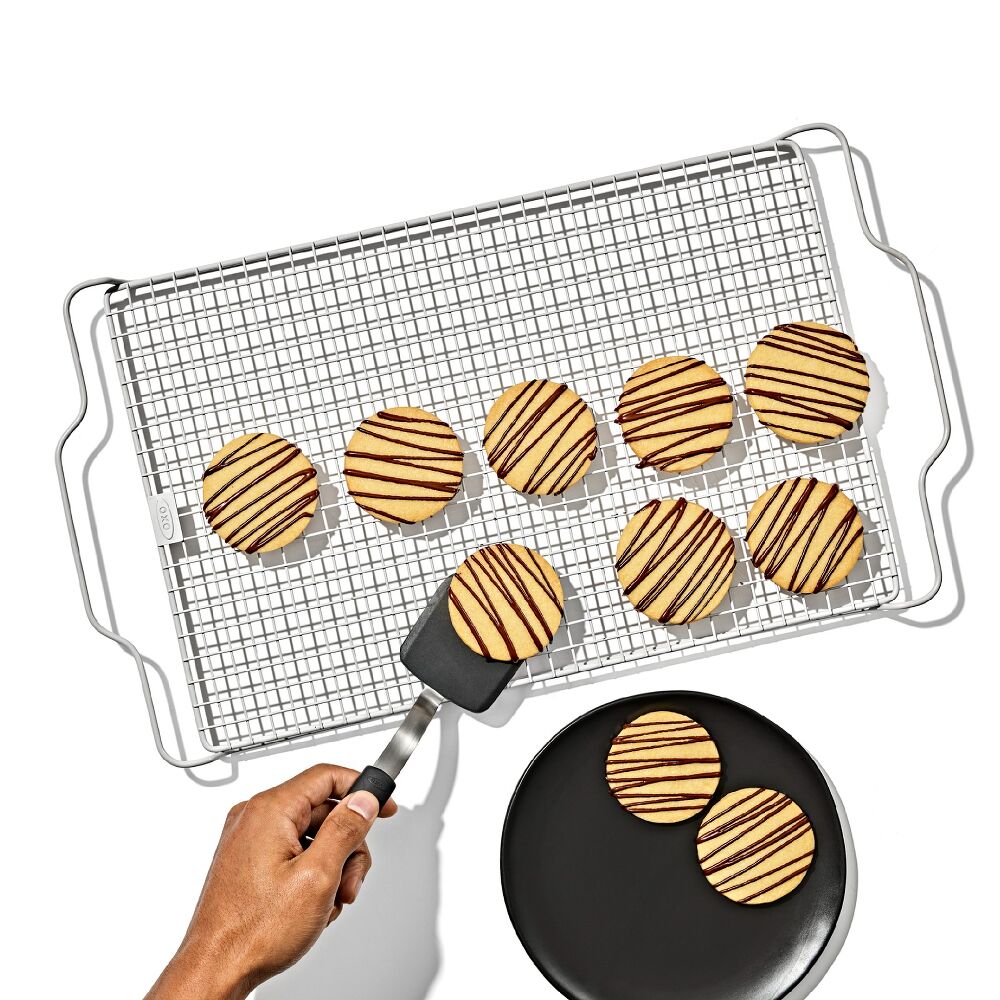 Non-Stick Pro Ceramic Coated Cooling & Baking Rack O0