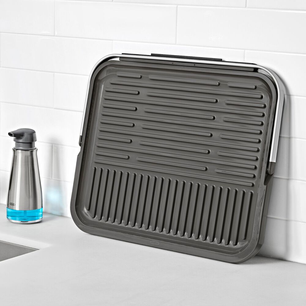 OXO Good Grips Compact Drying Rack with Dish Rest R9
