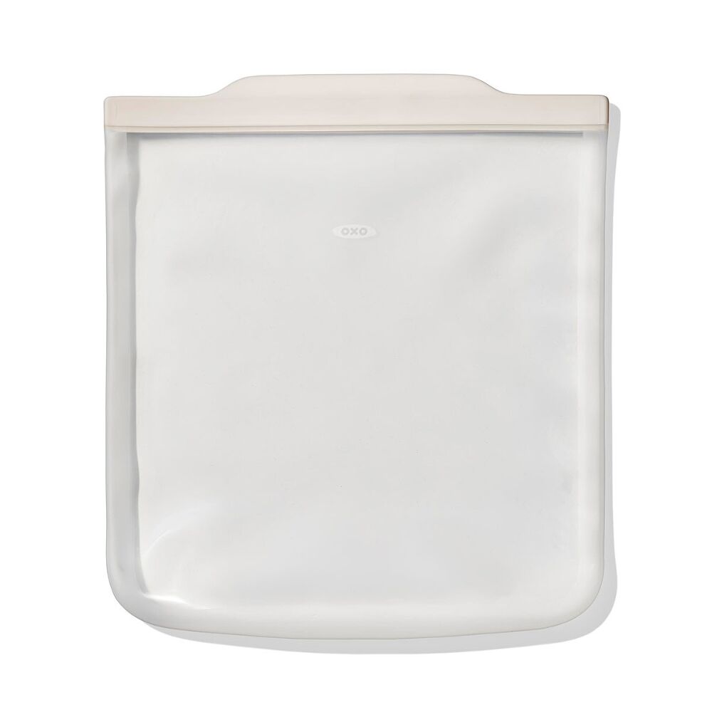 Silicone Reusable Bag - Gallon Bag (128 oz) - Oat D1