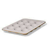 Non-Stick Pro Ceramic Coated Metal Bakeware 12 Cup Muffin Pan C0