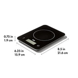 Everyday Glass Food Scale 11lbs/5kg K9
