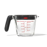 2 Cup Glass Measuring Cup with Lid R4
