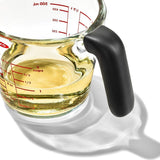 2 Cup Glass Measuring Cup with Lid R4