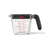 2 Cup Glass Measuring Cup with Lid R4