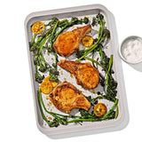 Non-Stick Pro Ceramic Coated Metal Bakeware Half Sheet Pan E8